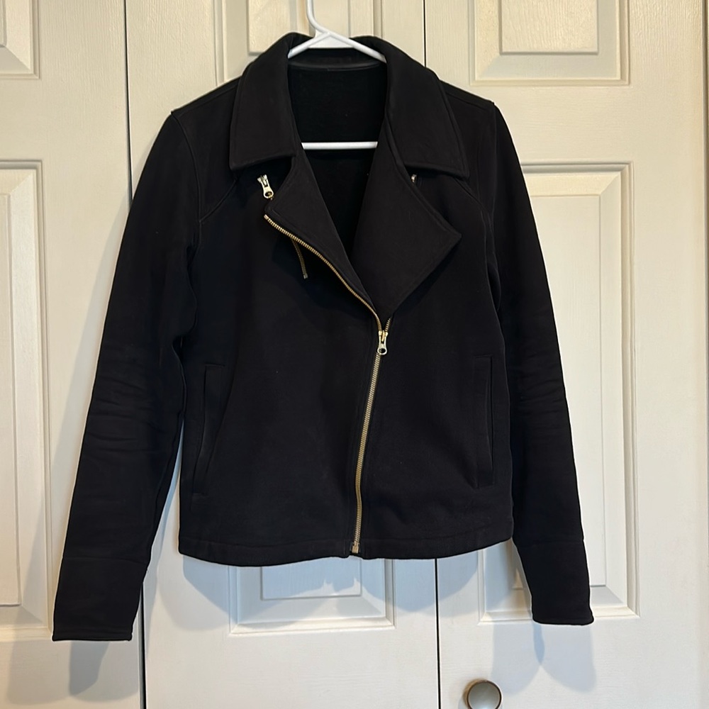 Lululemon Athletica Lab Shadow Moto Jacket estimated size 6